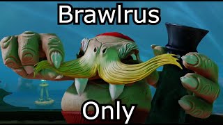 Is it possible to beat Skylanders only using Brawlrus?