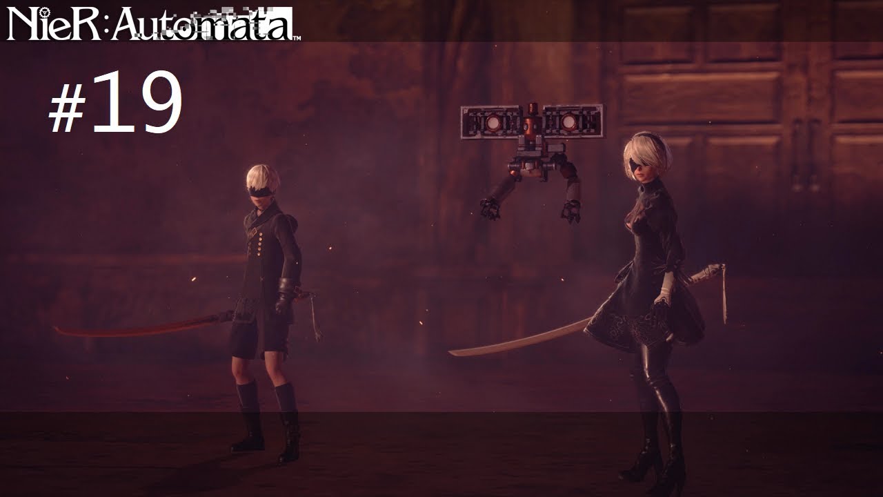 NieR: Automata - Route B - Part 19 Simone (Playthrough Commentary ...