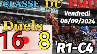 Pronostic PMU : Base Solide du vendredi 06/09/2024 R1-C4 Le Prix Bruna