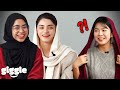 "Which one is more beautiful?" Korean Girl Shocked by Hijab Styles Around the World!
