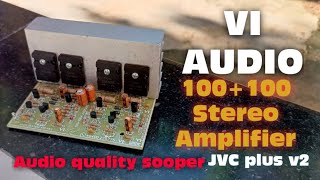 Vi audio stereo amplifier|Malayalam review