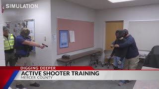 'Don't let anybody stop you': Mercer County law enforcement officers hold active shooter training