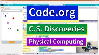 Functions with Parameters Lesson 14.14 Tutorial Code.org CS Discoveries Physical Computing Unit 6