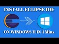 Install Eclipse IDE (#java) on Windows 11 in Just 4 Minutes! | Step by Step Beginner Friendly Guide.