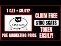 CLAIM FREE $100 CATS NOW! ($90 $DOGS Payment Proof!) $CAT LISTING UPDATE!