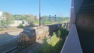 CSX MP15 Funeral Train on M560 in Little Italy, Ohio!