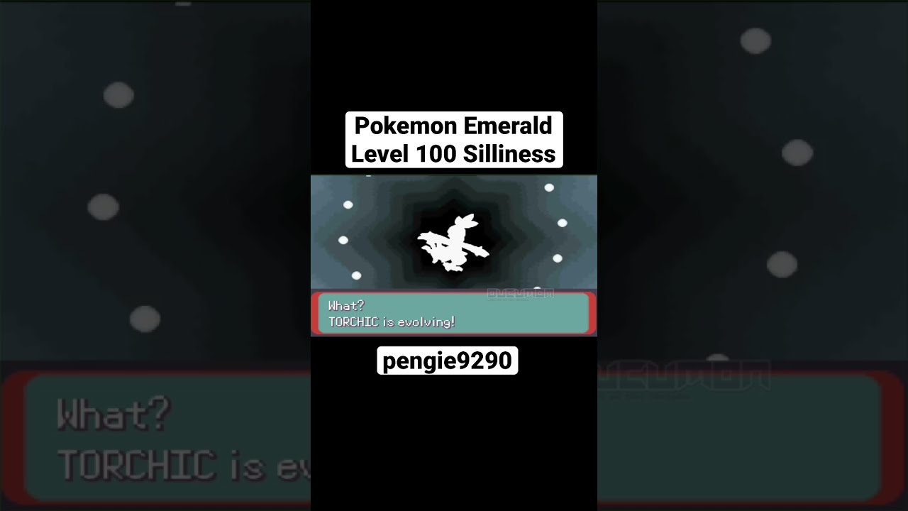 GBA Hack ROM Pokemon Emerald Level 100 Silliness Gameplay #Shorts Ducumon