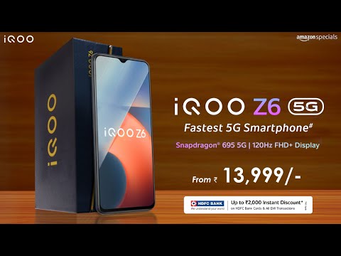 iQOO Z6 5G launched in India with 120Hz display, Snapdragon 695 SoC  Price, specifications