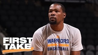 Stephen A. And Max Get Into Heated Debate Over Kevin Durant | First Take | April 4, 2017