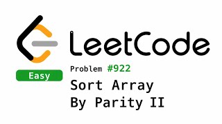 LeetCode 922 | Sort Array By Parity II | Java Optimal Solution with Time complexity O(n)