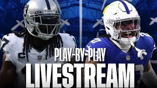 Las Vegas Raiders Vs. Indianapolis Colts Play by Play Reaction! | NFL Football Week 17 LIVE STREAM