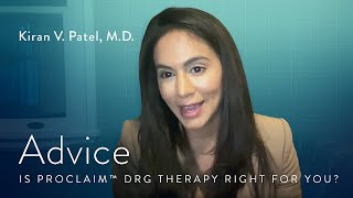 Is DRG therapy right for you?