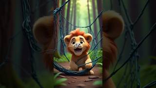 The Lion \u0026 the Mouse #lion #life #moralstories #trending #shorts #mouse #short #mufasa #story #life