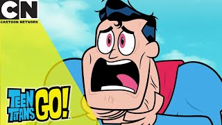 When The Titans Helped to Destroy Superman | Teen Titans Go! | Cartoon Network UK