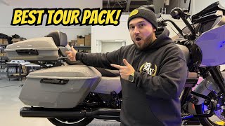 HOGWORKZ RAZOR TOUR PACK INSTALLED ON MY 2024 HARLEY-DAVIDSON ROAD GLIDE! *AMAZING QUALITY*