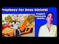 Zim News Today // Prophecy for Boss Ginimbi // Prophet Advocate Joshua