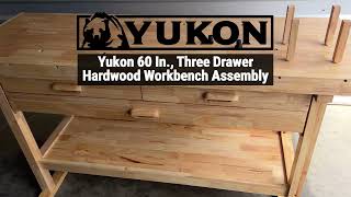 Yukon Three Drawer Workbench Assembly | Harbor Freight