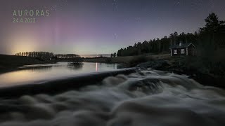 Auroras 24.4.2022 (Nautelankoski, Lieto, Finland)