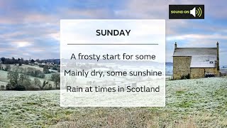 Sunday morning forecast 07/03/21