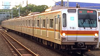 今までありがとう‼　 東京メトロ7000系 7101F