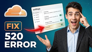 How to fix 520 error in Cloudflare (Easiest Way)(2026 Guide)