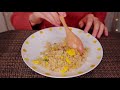 【asmr 無言】炒飯と餃子を食べる音🍚🥟 eating fried rice and fried pork dumplings