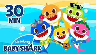 Summer Baby Shark Remix Doo Doo Doo 1 hour | +Compilation | Baby Shark Official