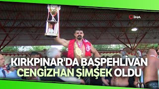 Kırkpınar’da başpehlivan Cengizhan Şimşek Oldu