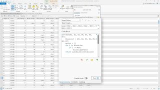 ArcGIS Pro: Using Python in Field Calculator's Code Block to Average Across Field Values