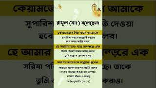 কেয়ামতের দিন রাসূল (সাঃ) যাদের জন্য সুপারিশ করবেন | দ্বীনের পথ