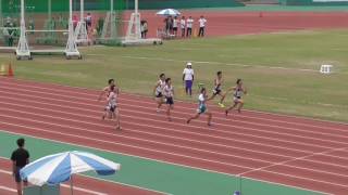 第31回関西医科学生対校陸上競技選手権大会　男子100m　予選第7組　2016/5/29