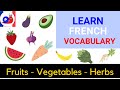 List of Fruits and Vegetables in French [Increase your vocabulary]