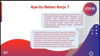 tugas kelompok Manajemen Sumber Daya Manusia ( ANALISIS BEBAN KERJA )