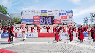 [4K] 浪花乱風　高知よさこい祭り 2019 本祭1日目