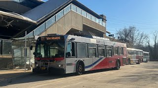 Ex WMATA 2006 New Flyer D40LFR #6181 Ride