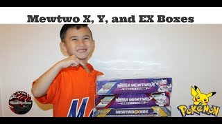 🤩 Pokémon Mewtwo X, Y, and EX Boxes (Unboxing)