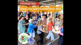 Filmklipp från Dans- och spelmansstämman i Kungsträdgården 2022