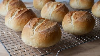 Baking German Bread Rolls (Recipe) || [ENG SUBS]