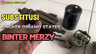 Part pengganti angker dinamo stater !!! KAWASAKI BINTER MERZY KZ200