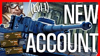 Grinding To The Tiger H1 On A Brand New Account!