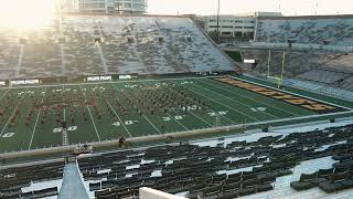 IOWA BAND TUNING BEFORE GAMEDAY |  HAWKEYE MARCHING BAND 2024 | 4K