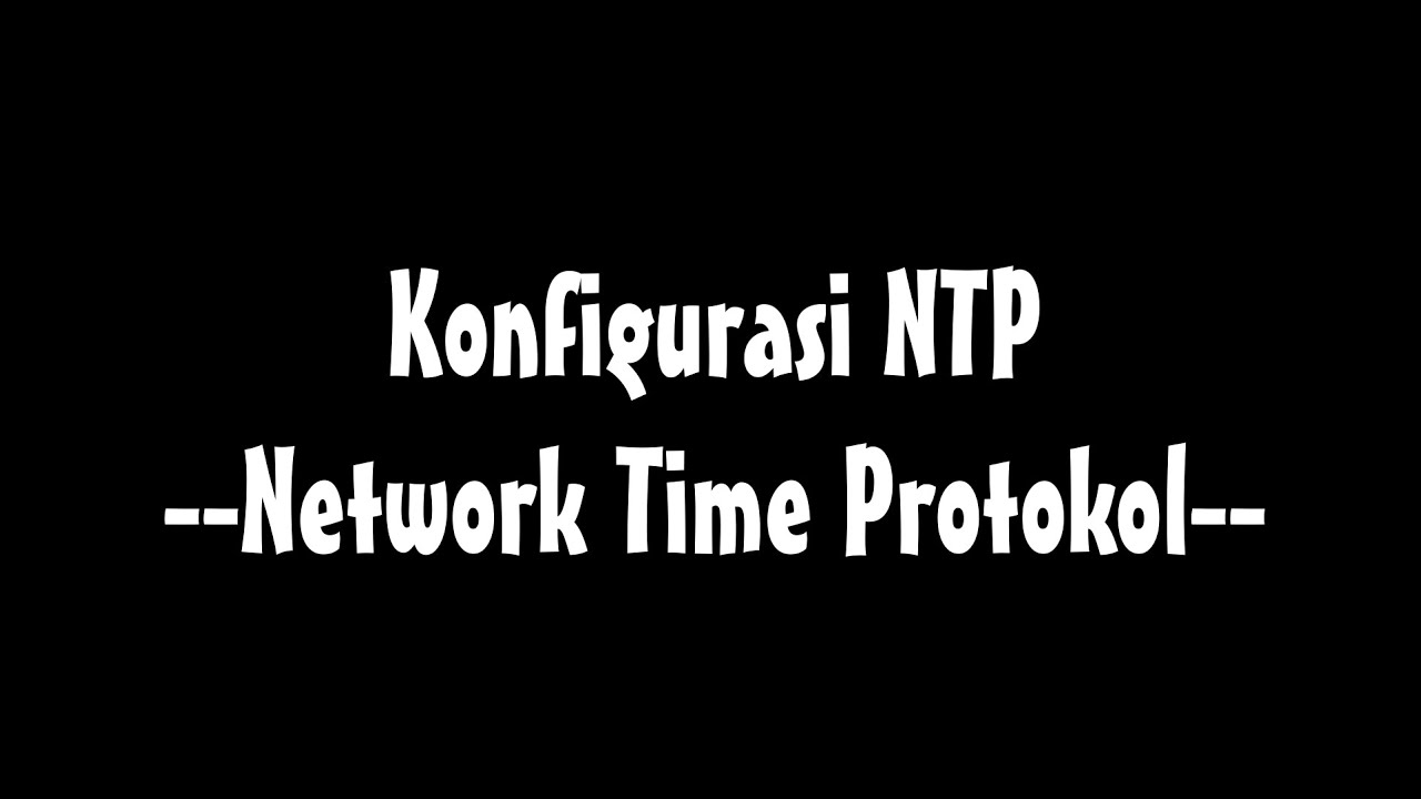 Konfigurasi NTP Server Di Debian 6 - YouTube