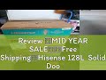 Review 【MID YEAR SALE】【Free Shipping】Hisense 128L  Solid Door Chest Freezer - FC125D4BWS Peti Sejuk