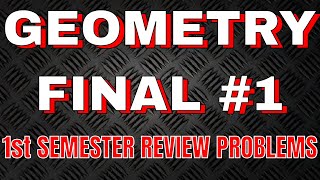 Geometry Unit 1 Review - Final Review