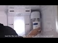 how to replace the water filter in samsung refrigerator da2900003g