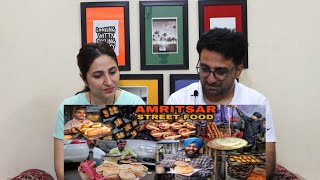 Pak Reacts to Top 5 Famous street food in AMRITSAR 😍 | Lucchi poori,  Patty kulcha, kesar wala dudh