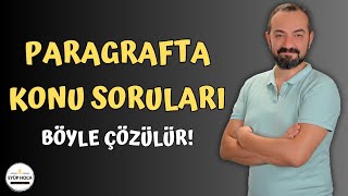 Paragraf Konusu Soru Çözümü