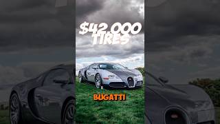 This Bugatti's Tires Cost $42,000 #bugatti #shorts