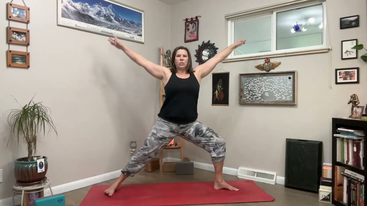 Intermediate Yoga Flow - 60 Minute Class - YouTube