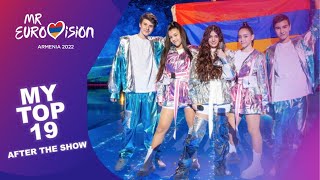 JESC 2021 / My top 19 [After the Show]